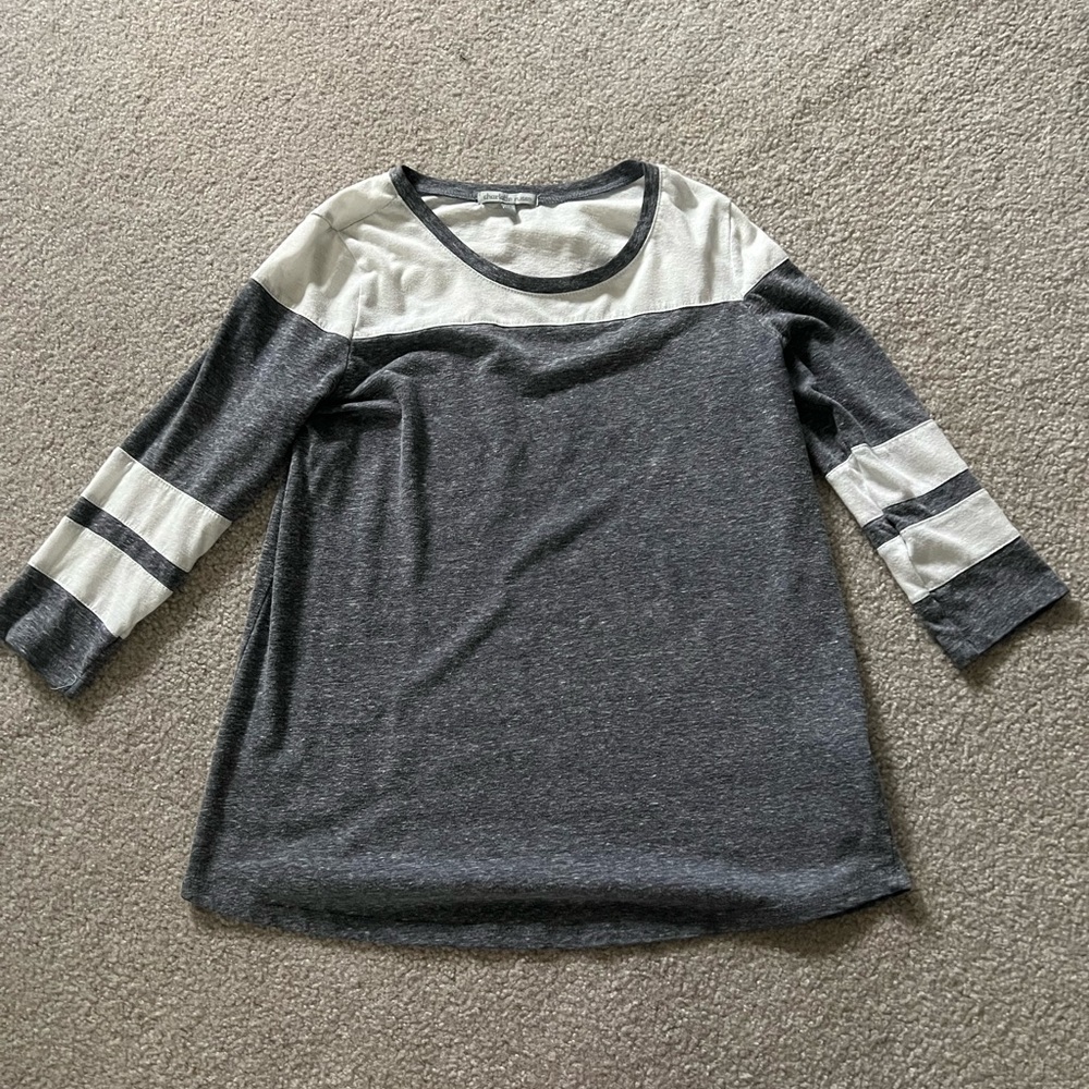 Charlotte Russe baseball type style tee
